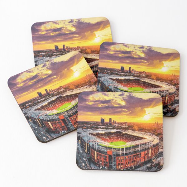 Item preview, Old Trafford Stadium Wall Art | Manchester Football Arena Illustration designed and sold by Iceberg Comic Book Lounge.