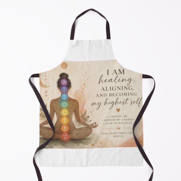 Item preview, Chakra Healing Affirmation Watercolor Art designed and sold by Fresh Starts.
