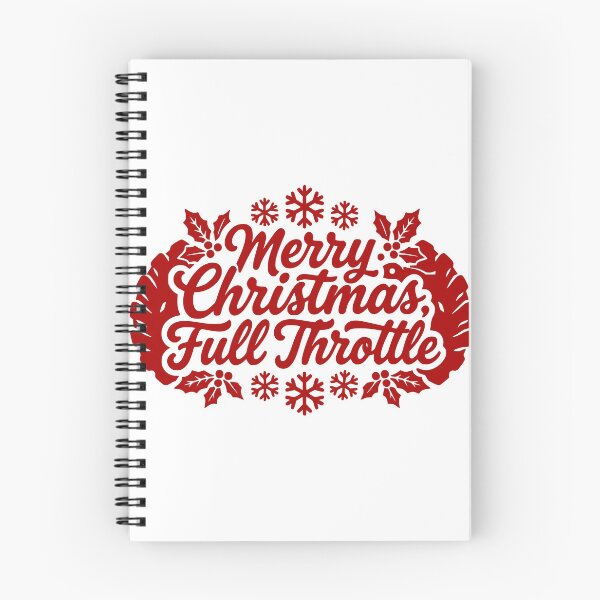 Item preview, Merry Christmas Full Throttle designed and sold by theartfulaspie.
