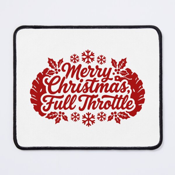 Item preview, Merry Christmas Full Throttle designed and sold by theartfulaspie.