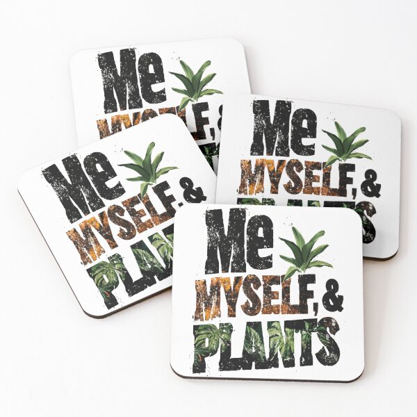 Item preview, Me, Myself, and My Plants Photo Text Design designed and sold by RichardRags.