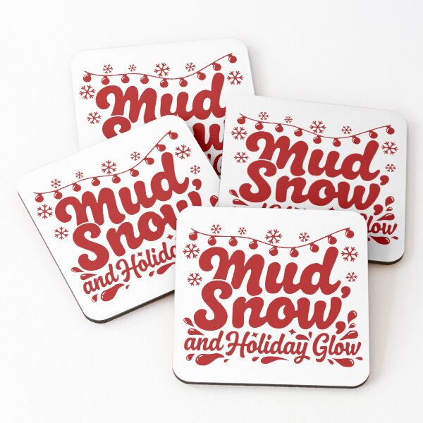 Item preview, Mud Snow and Holiday Glow designed and sold by theartfulaspie.