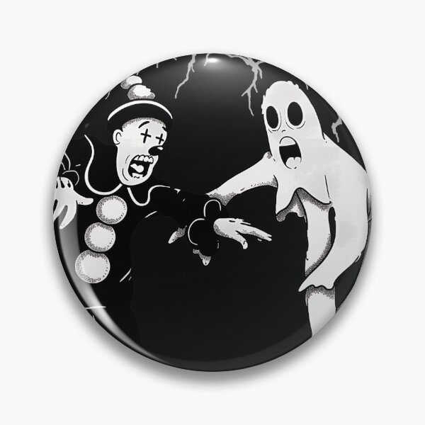 Item preview, Dripping Text Ghost Clown Panic Monster  designed and sold by TeeParteaArt.