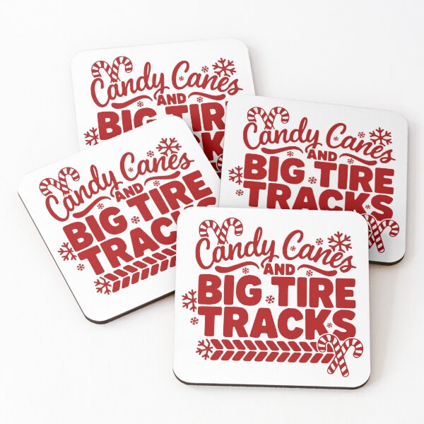 Item preview, Candy Canes and Big Tire Tracks designed and sold by theartfulaspie.