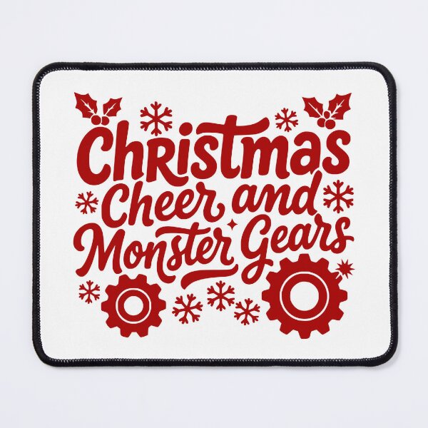 Item preview, Christmas Cheer and Monster Gears designed and sold by theartfulaspie.
