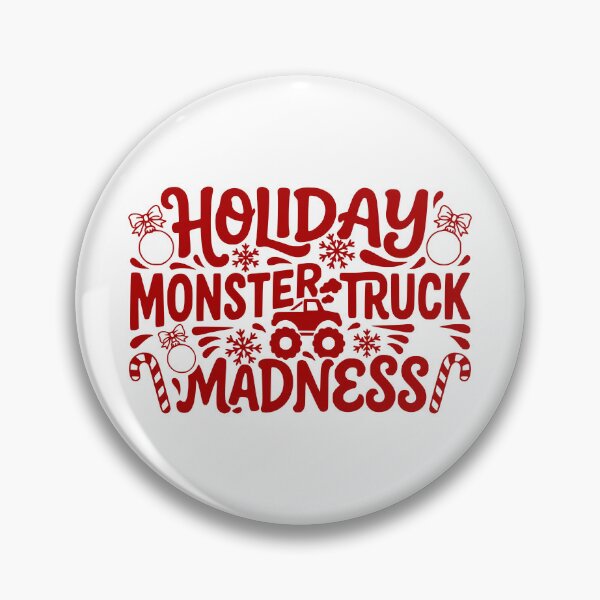 Item preview, Holiday Monster Truck Madness designed and sold by theartfulaspie.