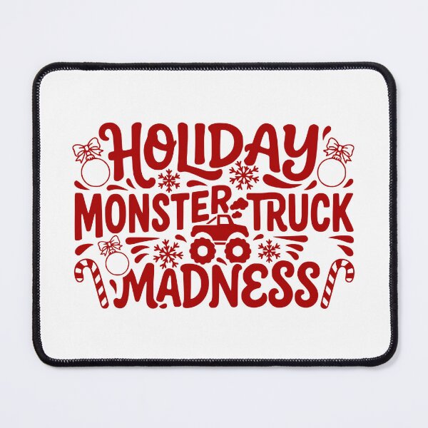 Item preview, Holiday Monster Truck Madness designed and sold by theartfulaspie.