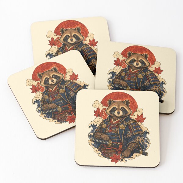 Item preview, Moonlit Tanuki Ronin designed and sold by Ora-kuro.