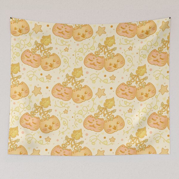 Item preview, Pumpkin Kitties designed and sold by Tuxedo Bean.