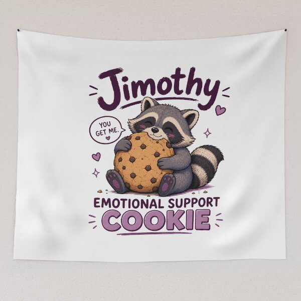 Item preview, Jimothy – Emotional Support Cookie designed and sold by Elamraoui98.