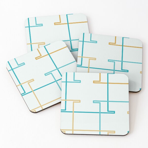 Item preview, Modern Interlocking Line Pattern 003 designed and sold by TexSta.