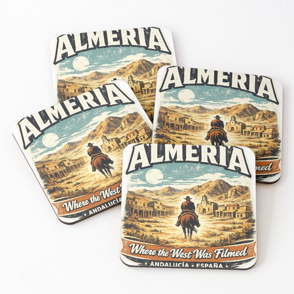 Item preview, Almería Where the West Was Filmed - Vintage Spaghetti Western Tribute designed and sold by Past in Threads.