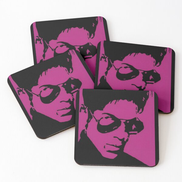 Item preview, Iconic Portrait Magenta Stencil Style designed and sold by Matastuffmerch.