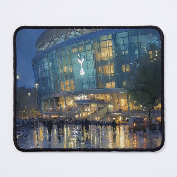Item preview, Tottenham Hotspur Stadium Wall Art | Modern London Football Arena designed and sold by Iceberg Comic Book Lounge.