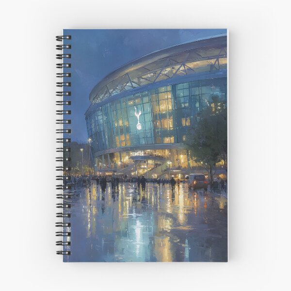 Item preview, Tottenham Hotspur Stadium Wall Art | Modern London Football Arena designed and sold by Iceberg Comic Book Lounge.