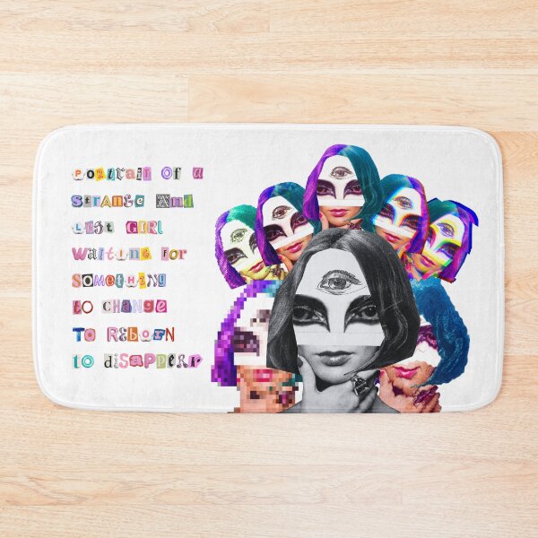 Item preview, Portrait collage analog digital vibrant colors designed and sold by RousTheFool.