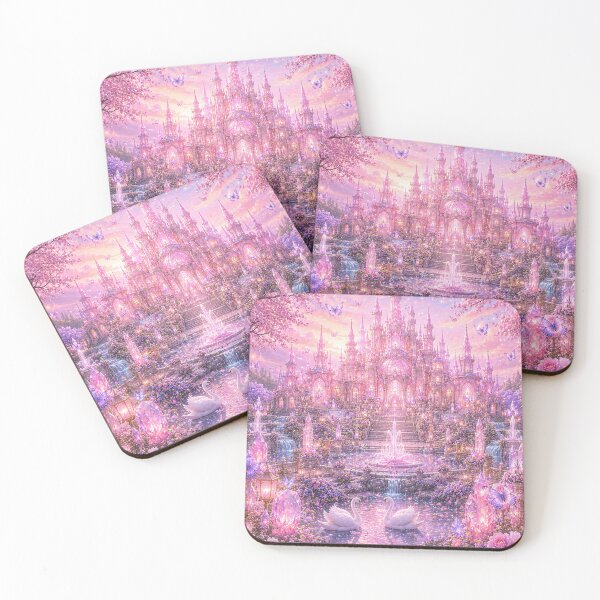 Item preview, Crystal Blossom Fantasy Castle designed and sold by Gold&pixels.