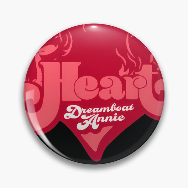 Item preview, Heart Band Dreamboat Annie designed and sold by RetroArtCanvas.