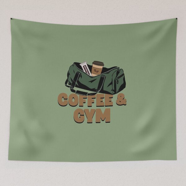 Item preview,    Coffee & Gym -Active lifestyle designed and sold by Shedronpanda.