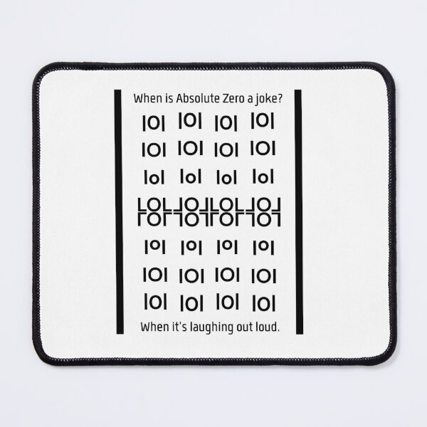 Item preview, Absolute Zero = LOL | Word Art Joke designed and sold by dickensign.