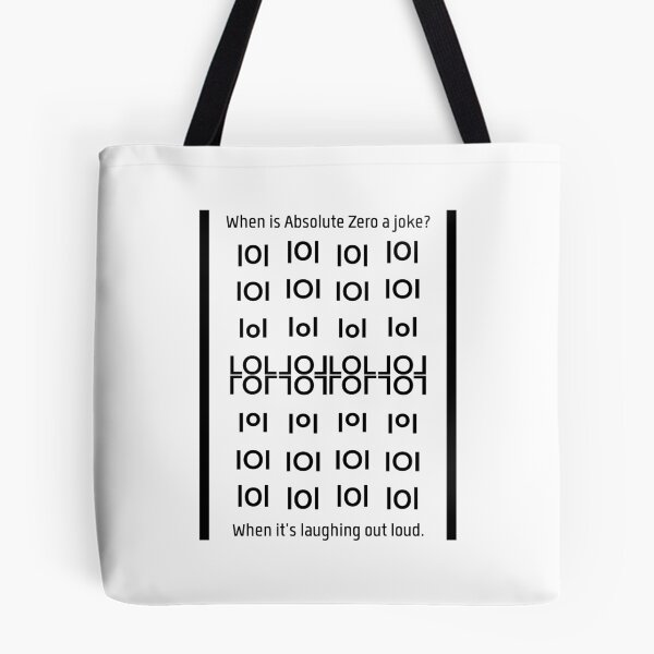 Item preview, Absolute Zero = LOL | Word Art Joke designed and sold by dickensign.