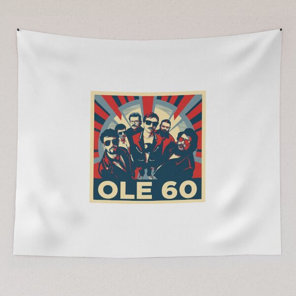 Item preview, Ole 60 music album cover art designed and sold by ARTeez⭐️⭐️⭐️⭐️⭐️.