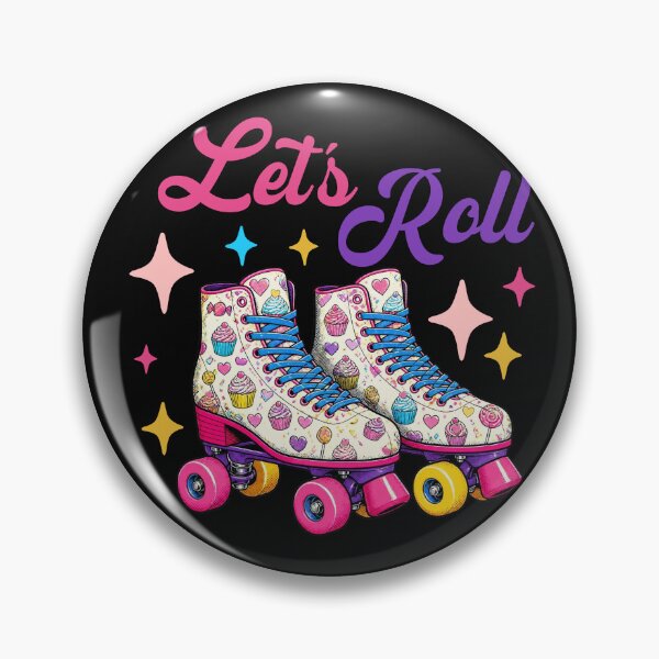 Item preview, Let’s Roll Cupcake Skates ,Retro-style Skating designed and sold by Shedronpanda.