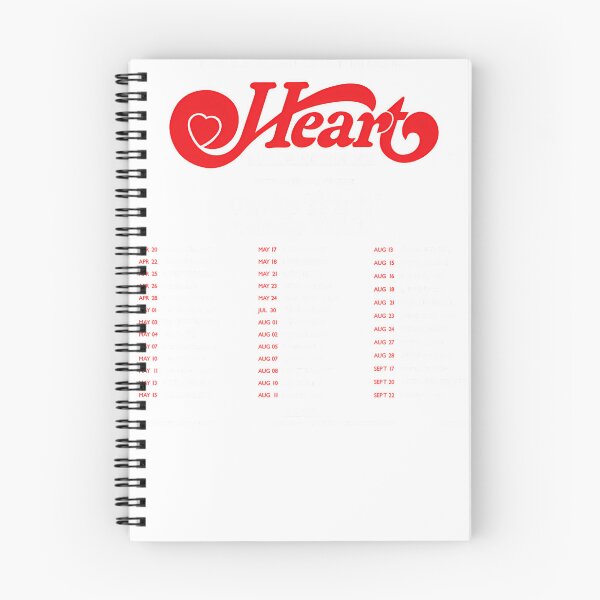 Item preview, Heart Band Royal Flush Tour 2024 designed and sold by RetroArtCanvas.