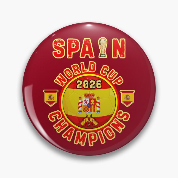 Item preview, Spain World Football Champions 2026   designed and sold by WoodburyLake.