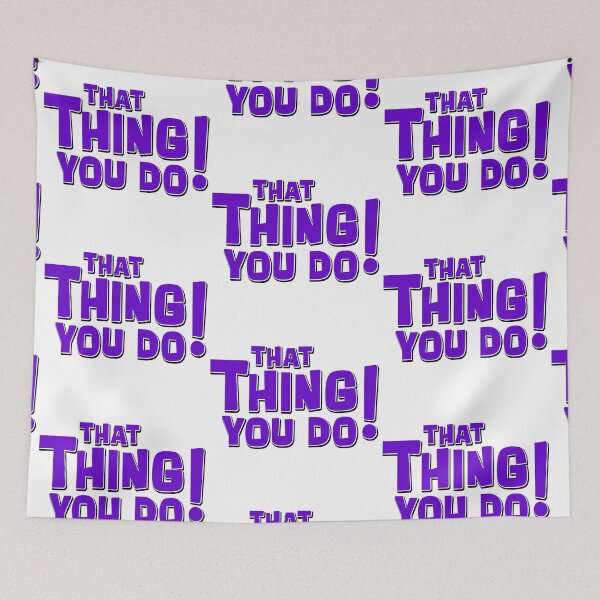 Item preview, That Thing You Do Purple designed and sold by Normbot2000.
