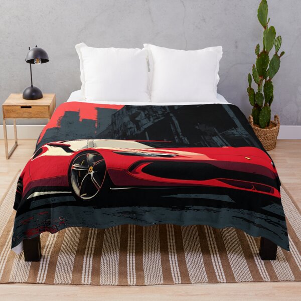 Item preview, Ferrari 296 GTB Vibrant Automotive Wall Art Pop Art designed and sold by AutoPopStudio.