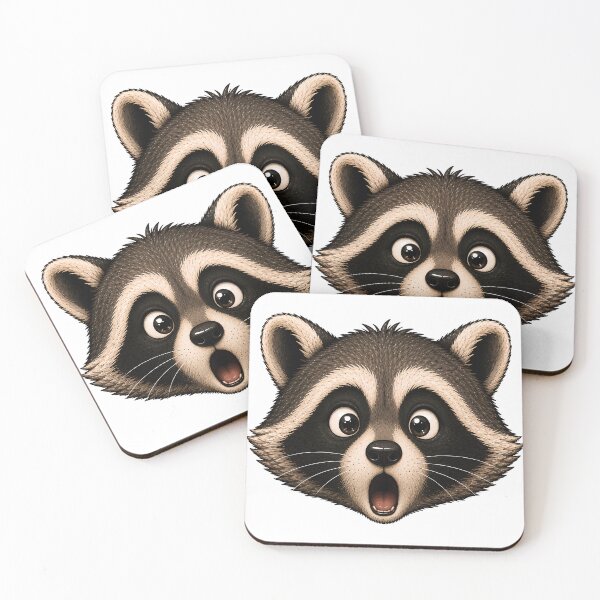Item preview, Jimothy – Surprised Raccoon designed and sold by Elamraoui98.