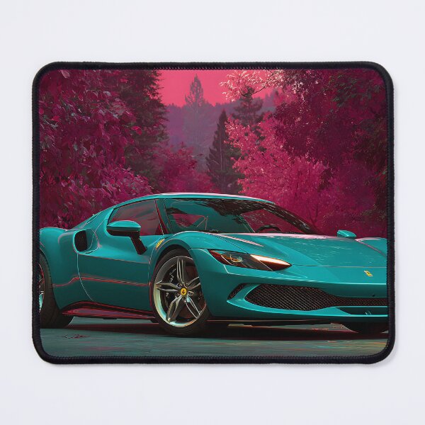 Item preview, Ferrari 296 GTB Luxury Car Pop Art Poster Design designed and sold by AutoPopStudio.
