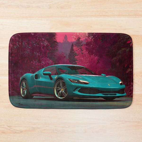 Item preview, Ferrari 296 GTB Luxury Car Pop Art Poster Design designed and sold by AutoPopStudio.