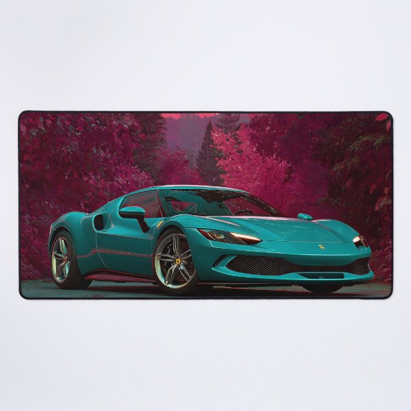 Item preview, Ferrari 296 GTB Luxury Car Pop Art Poster Design designed and sold by AutoPopStudio.
