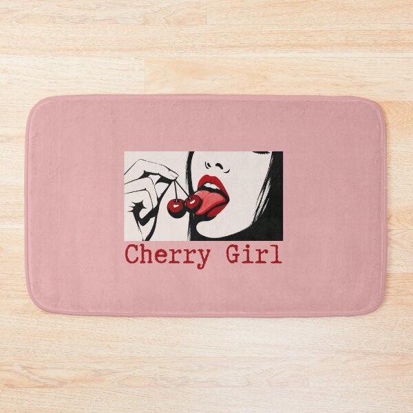 Item preview, Cherry Bliss - Girl with red lips designed and sold by Shedronpanda.