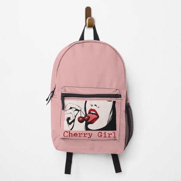 Item preview, Cherry Bliss - Girl with red lips designed and sold by Shedronpanda.