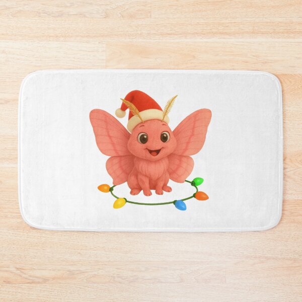Item preview, Christmas Pink Bellworm Moth designed and sold by Sillytoe.