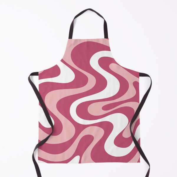 Item preview, Liquid Swirl Retro Abstract in pinks tones, Light Blush, Cream, and White designed and sold by Differenceee.