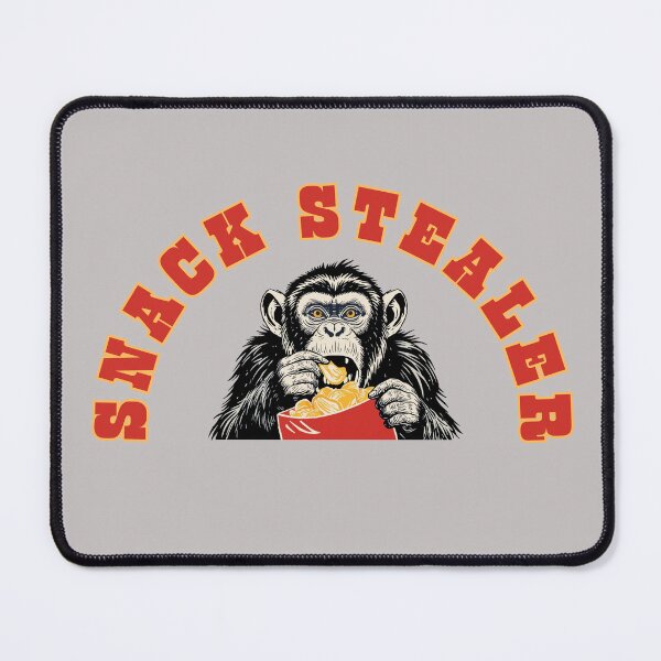 Item preview, Snack Stealer,Bag of potato chips,Funny chimpanzee designed and sold by Shedronpanda.