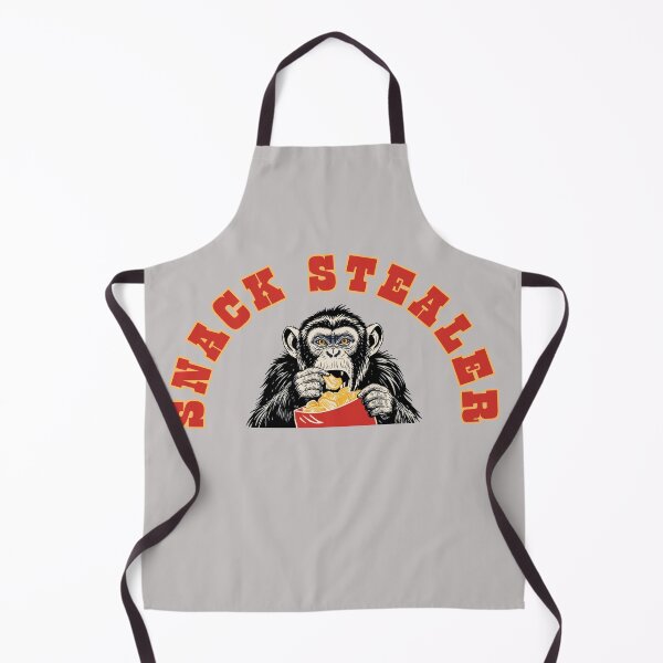 Item preview, Snack Stealer,Bag of potato chips,Funny chimpanzee designed and sold by Shedronpanda.