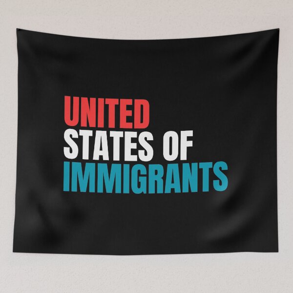Item preview, United States Of Immigrants Pro Immigration Immigrant Rights designed and sold by Dondonmart.