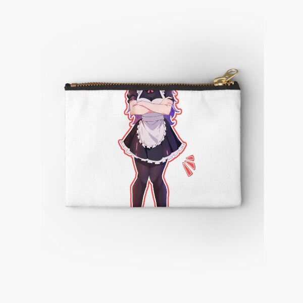 Item preview, Barracuda – Grumpy Maid Anime Girl | Cute Original Character Sticker designed and sold by SovereignAngel.