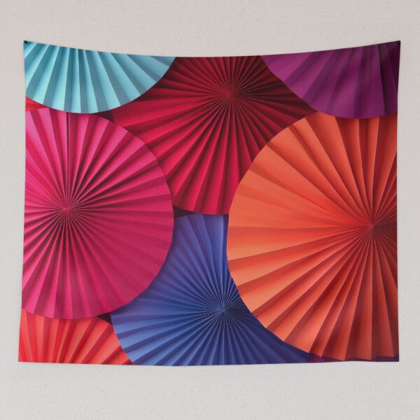 Item preview, Pretty Parasol Designs In Magenta, Red, And Blue designed and sold by DEC02.