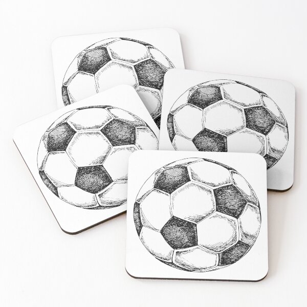 Item preview, Hand Drawn Soccer Ball - Europe Football designed and sold by DGMaxShop.