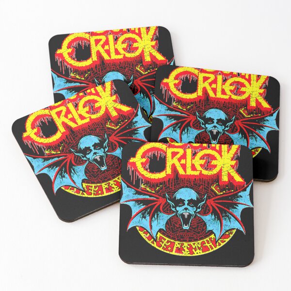 Item preview, Counts Orloks Vampire Bat Horror Rock Vintage Band designed and sold by RetroArtCanvas.