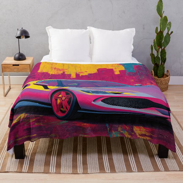 Item preview, Ferrari 296 GTB High End Supercar Pop Art Illustration designed and sold by AutoPopStudio.