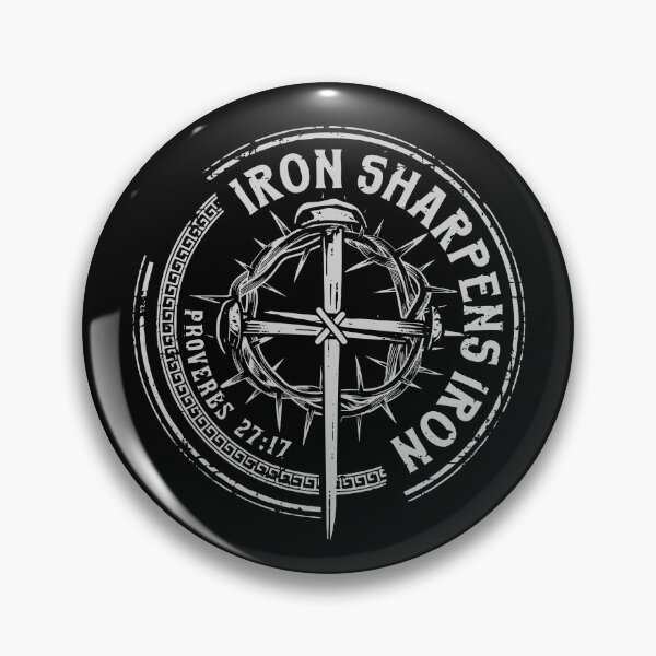 Item preview, Iron Sharpens Iron designed and sold by yobochart.