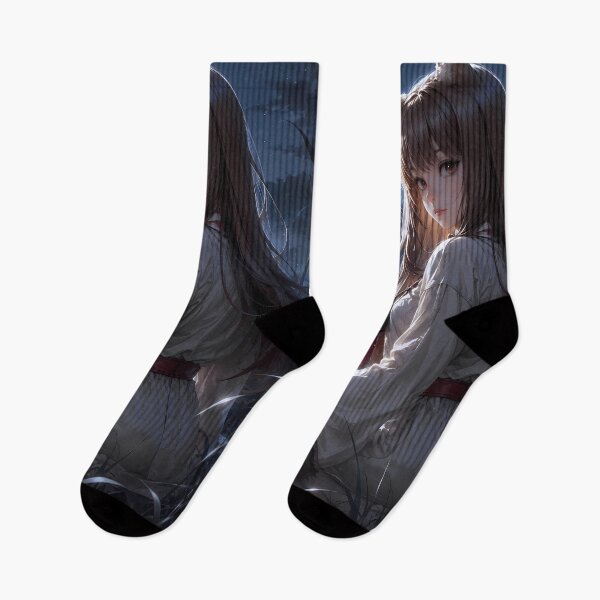 Item preview, Holo Spice and Wolf Moonlit Lakeside Dream designed and sold by Dashsopaner.