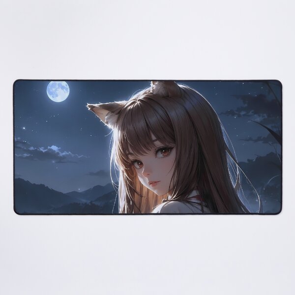 Item preview, Holo Spice and Wolf Moonlit Lakeside Dream designed and sold by Dashsopaner.